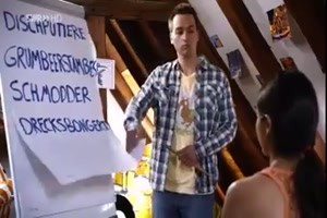 sie ist gut im Pf�lzerisch lernen