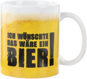 eine lustige Bier-Tasse!