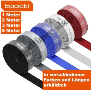 schneidbaren Klett-Kabelbinder!