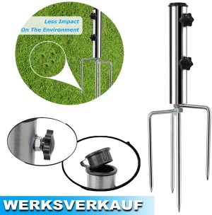 einen Rasendorn f&uuml;r den Sonnenschirm!