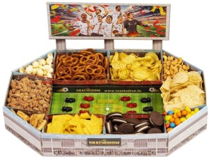 ein Snackadium Fu&szlig;ball WM 2026!