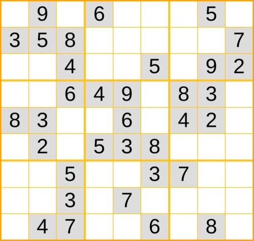 leichtes Sudoku 