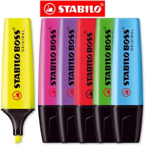 Textmarker in verschiedenen Farben!