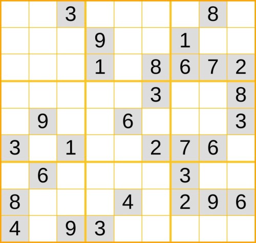 schweres Sudoku 