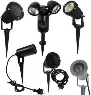 eine LED Gartenleuchte!