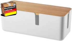 eine Kabeldurchf&uuml;hrungs-/Kabelmanagementbox...