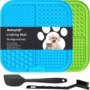 eine Schleckmatte f&uuml;r Hunde und Katzen.