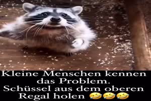 Kleine Menschen kennen das Problem