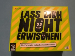 das Spiel "Lass Dich Nicht Erwischen"!