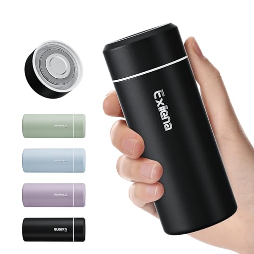Mini Thermosflasche 250ml mit Edelstahl-Deckel!