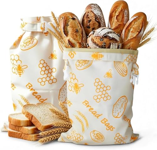 Bienenwachs Brotbeutel!