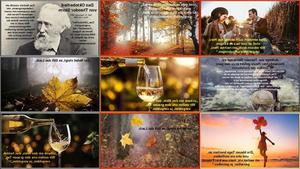 Oktoberlied von Theodor Storm