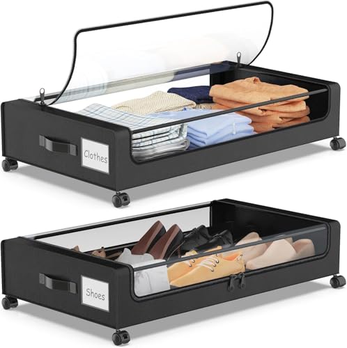 Unterbett Aufbewahrungsbox mit Rollen!
