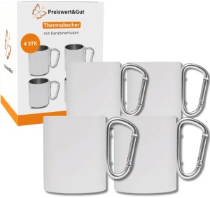Thermobecher mit Karabiner!