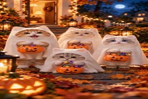 Niedliche-Halloween-K�tzchen.mp4 von Henrik1969